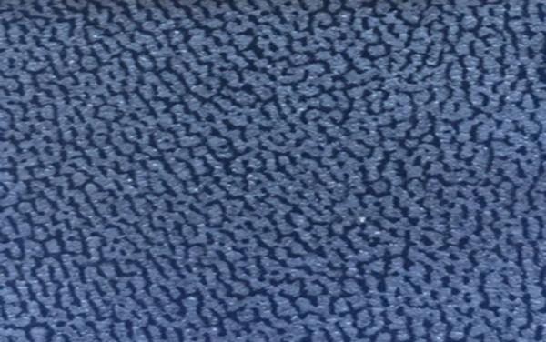 50x70 cm Zuschnitt Kunstleder Silber-Schwarz
